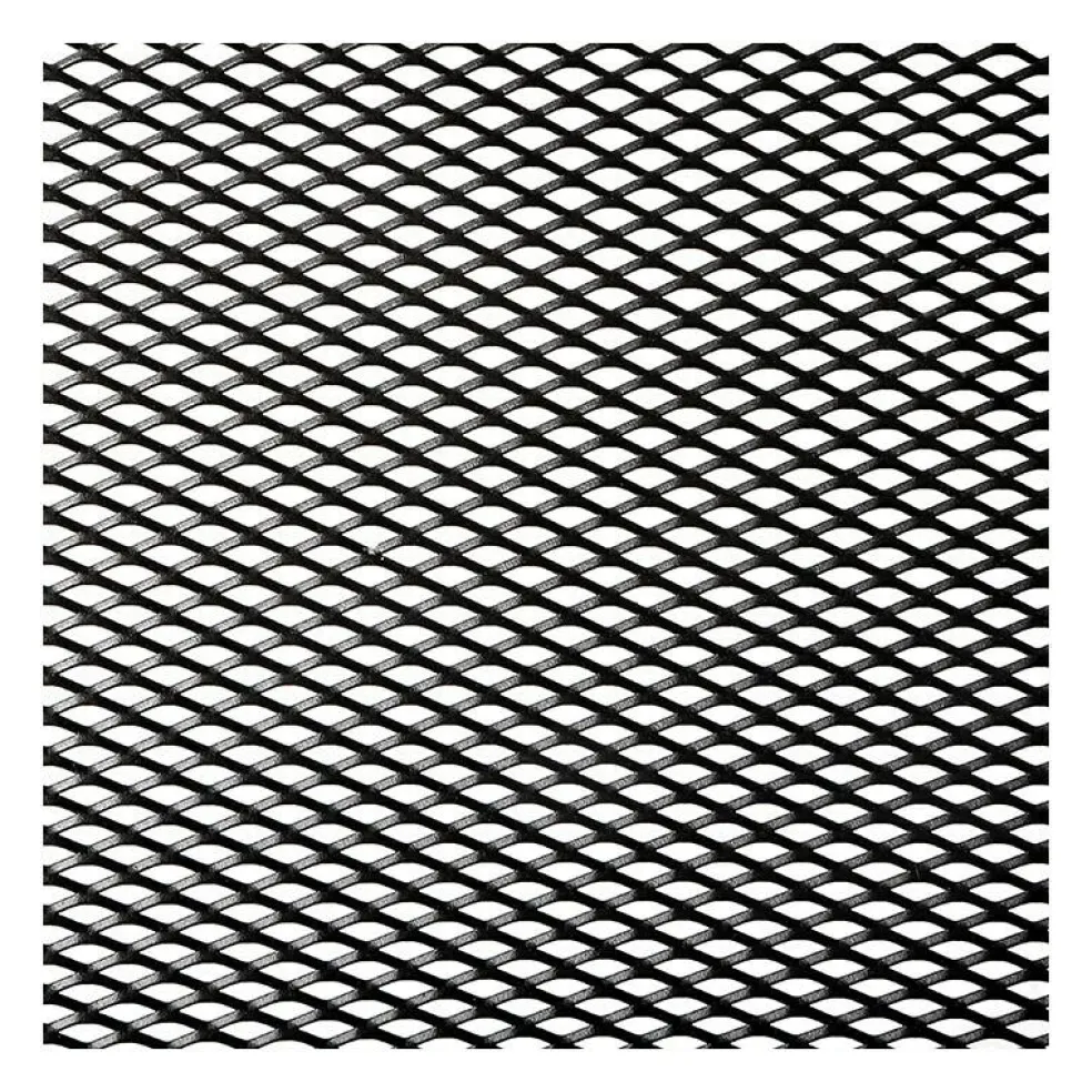 Slim Irony Triplet Beistelltisch 31x31cm mit Streckmetallgitter