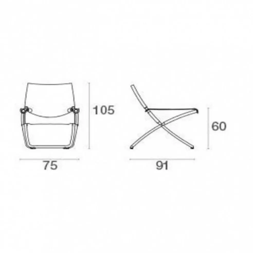 Snooze Cozy Liegestuhl klappbar