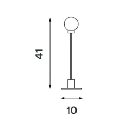 Snowball Tischleuchte