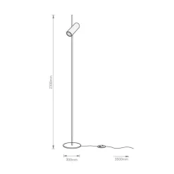 Sofisticato N°16 Stehleuchte