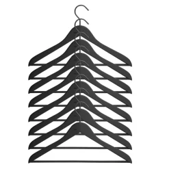 Soft Coat Kleiderbügel mit Stange Set 8-teilig