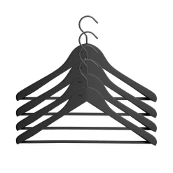 Soft Coat Kleiderbügel mit Stange Set 4-teilig