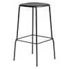 Soft Edge 85 Barhocker hoch Gestell Stahl schwarz