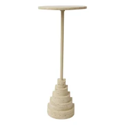 Solum Beistelltisch Travertin