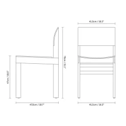 Sonder Stuhl gepolstert