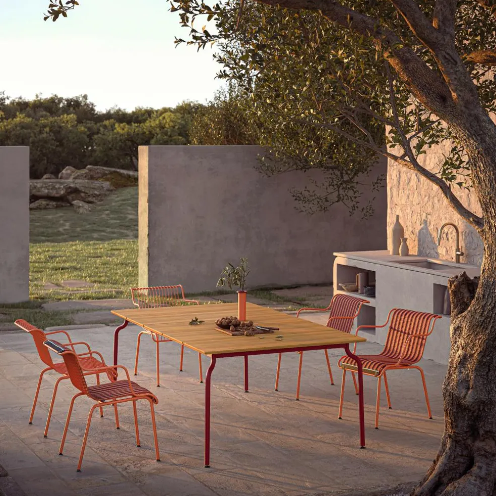 South Gartenesstisch 200x120cm Teak