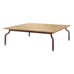 South Gartentisch niedrig 120x120cm Teak