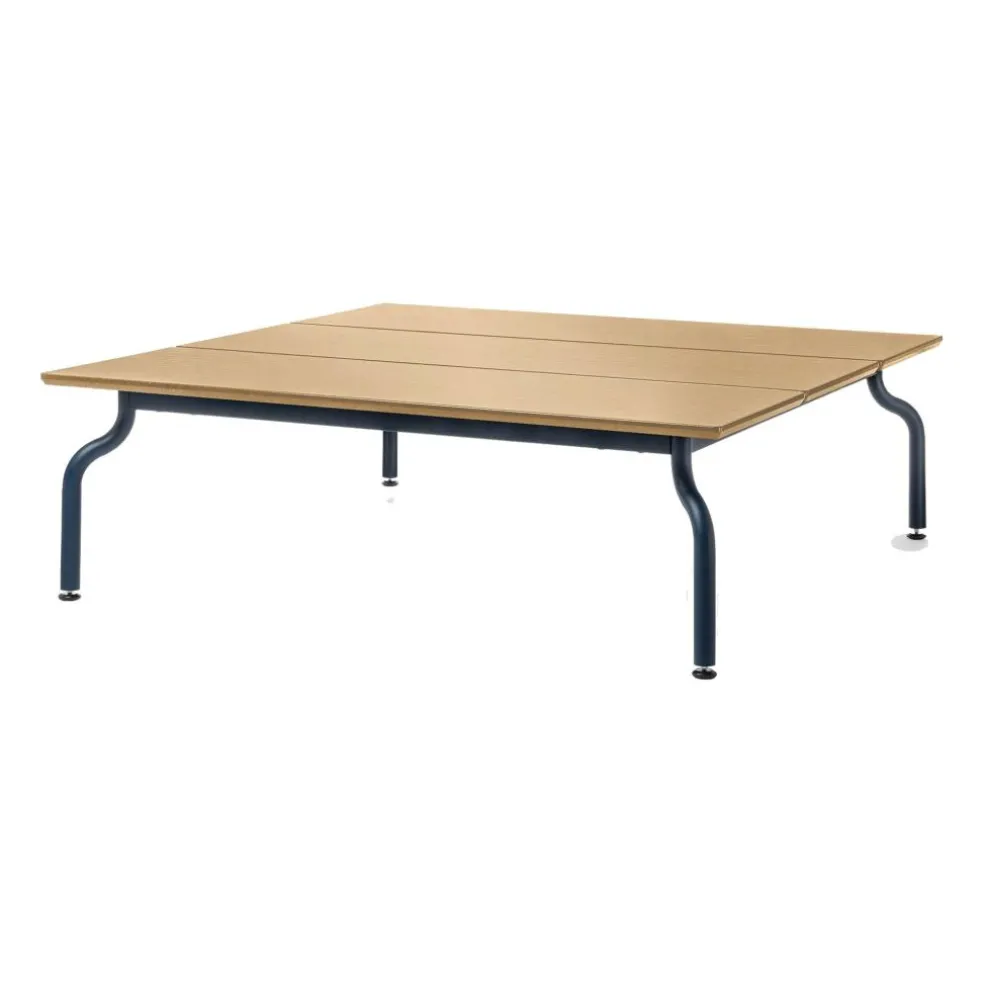 South Gartentisch niedrig 120x120cm Teak