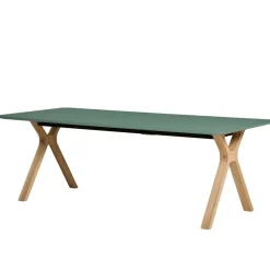 Space Esstisch ausziehbar Beine Massivholz 220x95cm