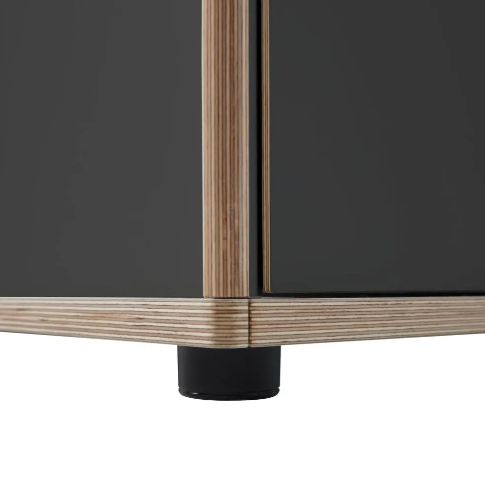 Spaze Doppelbett mit hohem Kopfteil 160x200cm