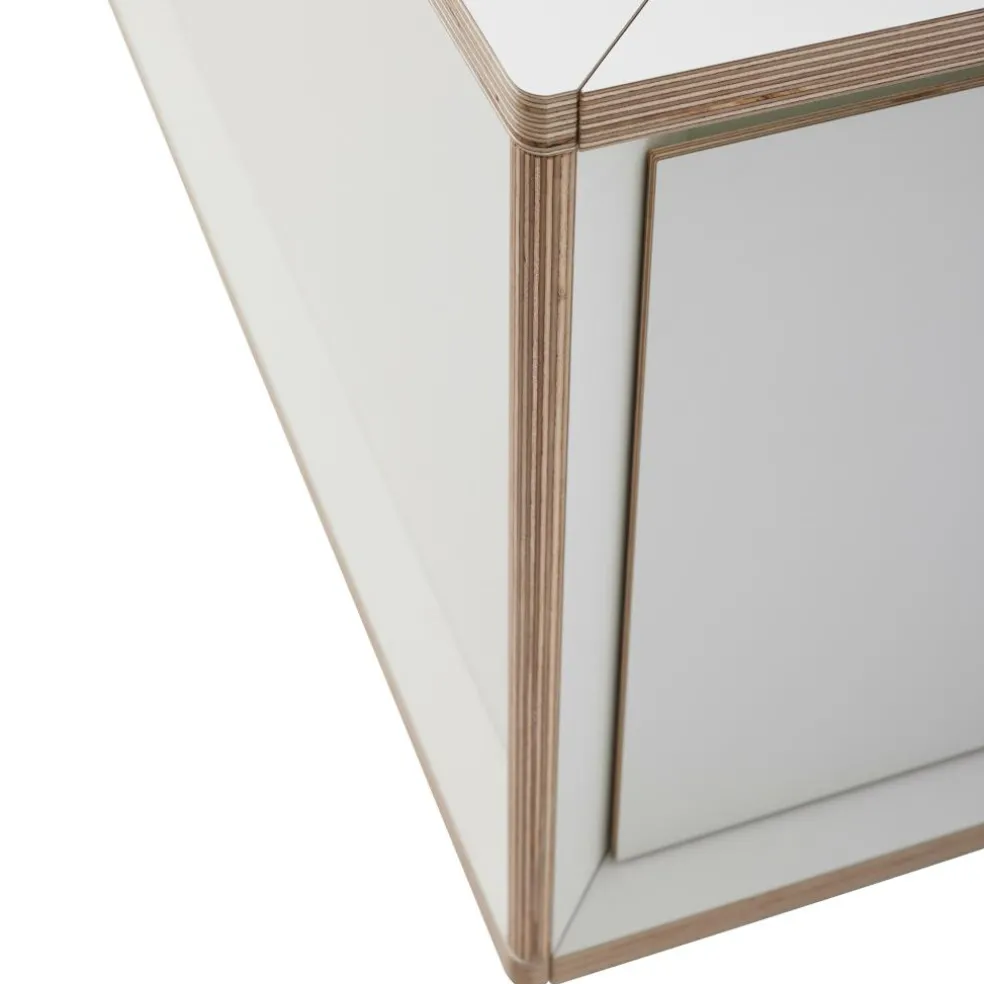 Spaze Einzelbett mit hohem Kopfteil 100x200cm