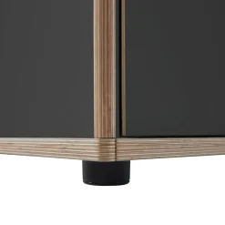 Spaze Einzelbett mit hohem Kopfteil 90x200cm