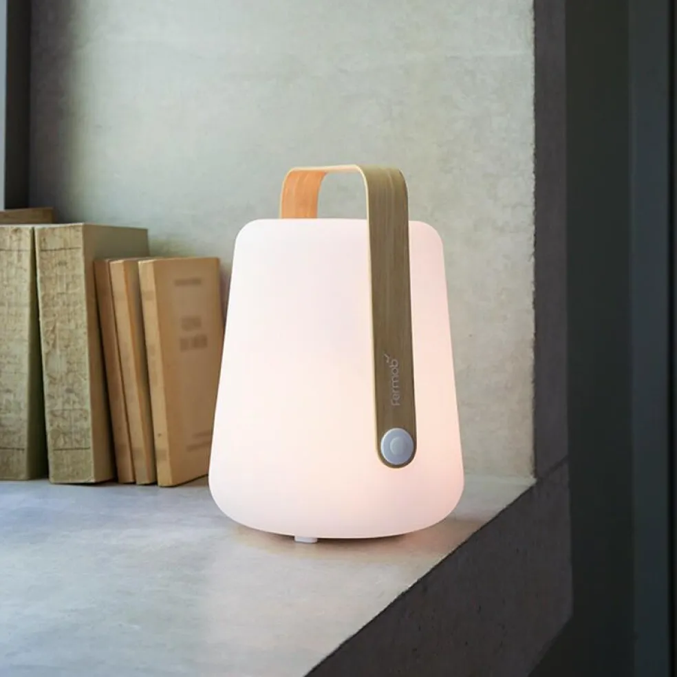 Special Edition Balad Bamboo LED Leuchte mit Akku H 25cm