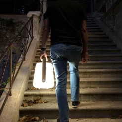 Special Edition Balad Bamboo LED Leuchte mit Akku H 38cm