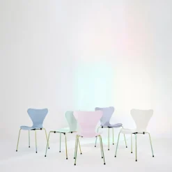 Special Edition Serie 7™ Stuhl lackiert Gestell rainbow