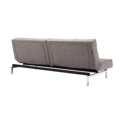 Splitback Schlafsofa Chrom 210x89cm
