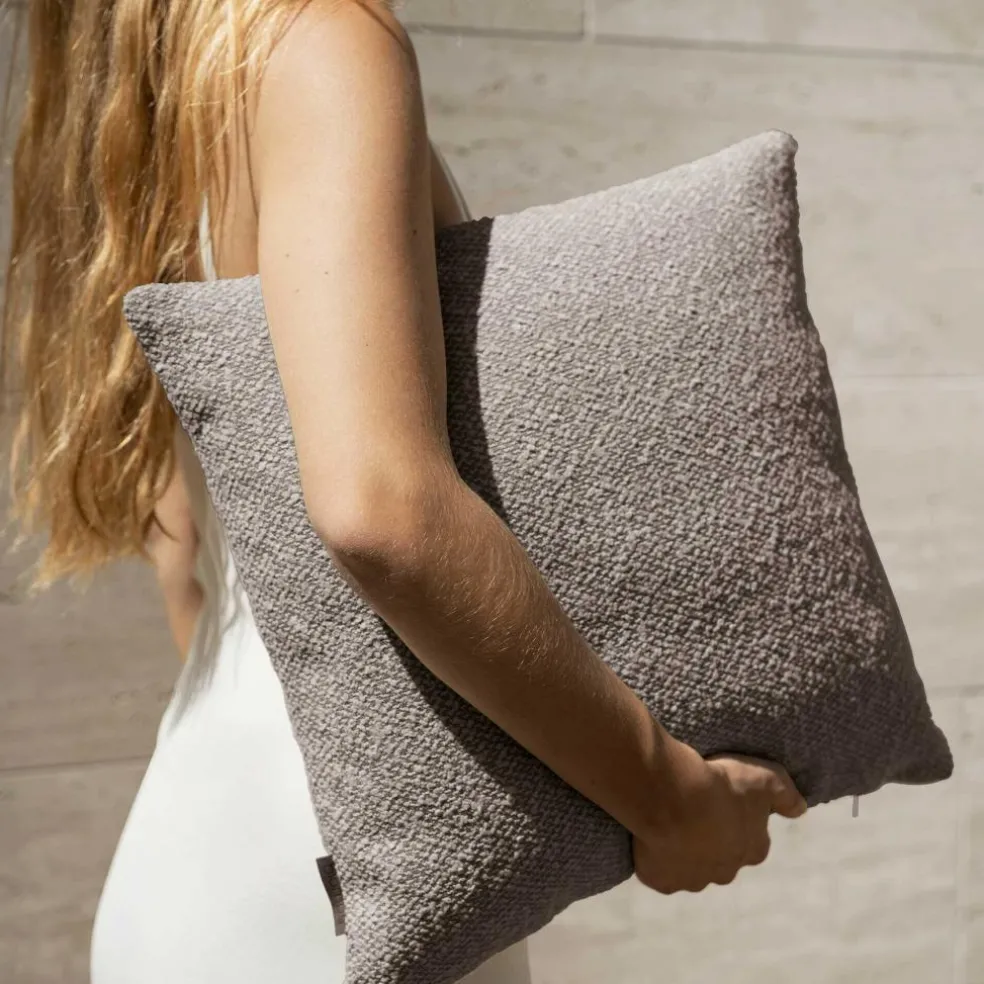 Stay Outdoor-Kissen Bouclé 45x45cm