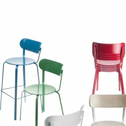 Stil S48 Stuhl Vierbeingestell stapelbar