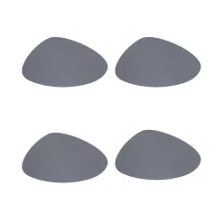 Stone Glasuntersetzer 4er Set 15x13cm