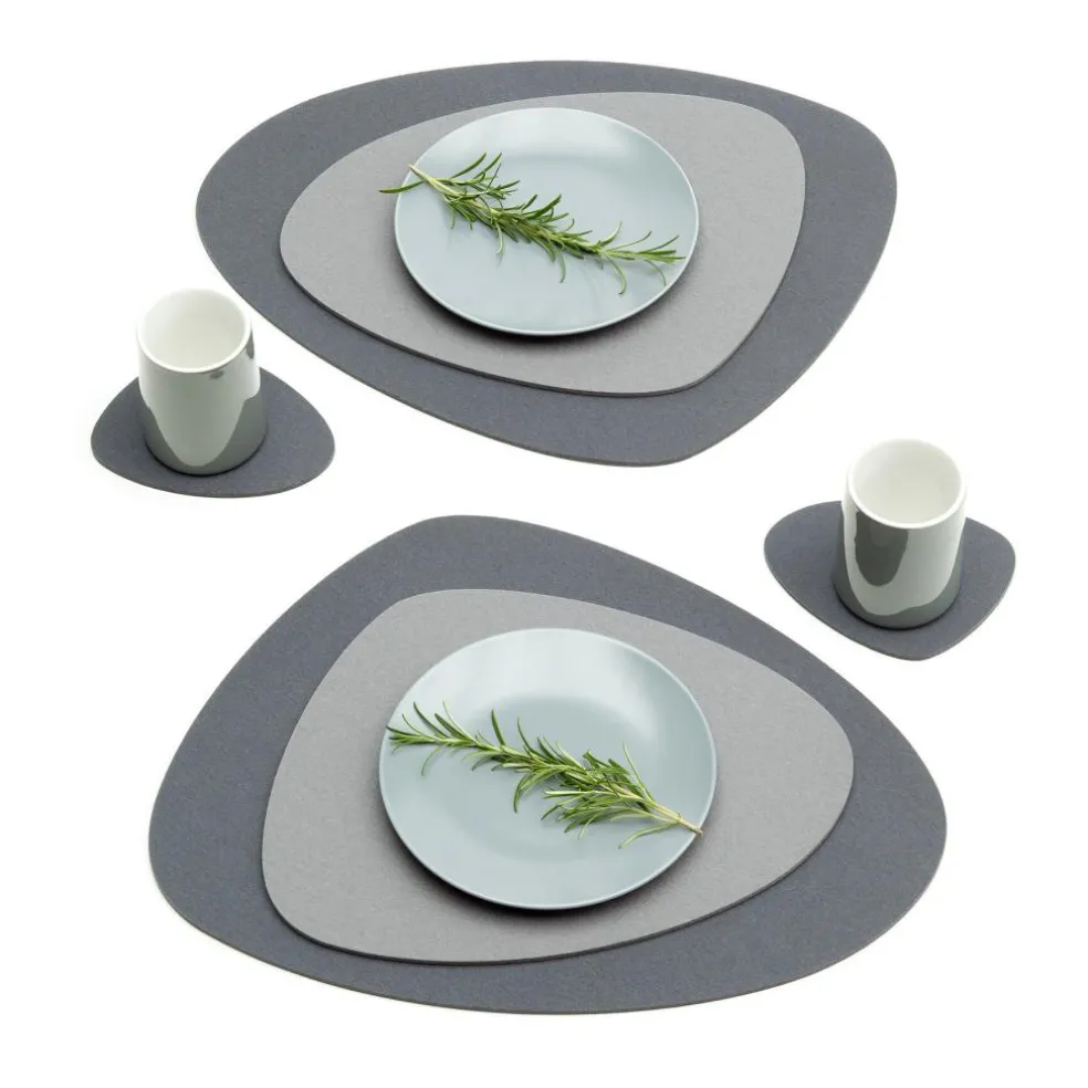 Stone Tischset 4er Set 44x38cm