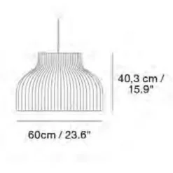 Strand Pendelleuchte offen