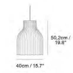 Strand Pendelleuchte offen