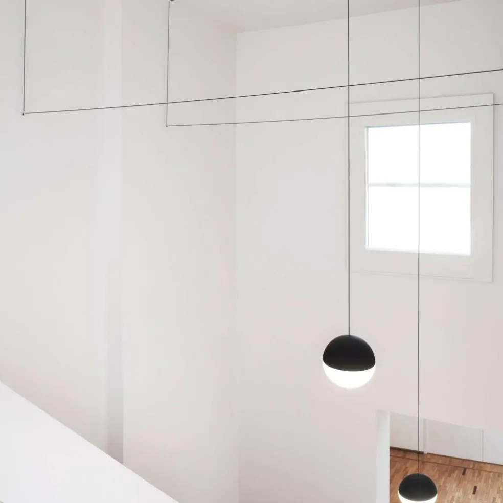 String Lights LED Pendelleuchte kugelförmig