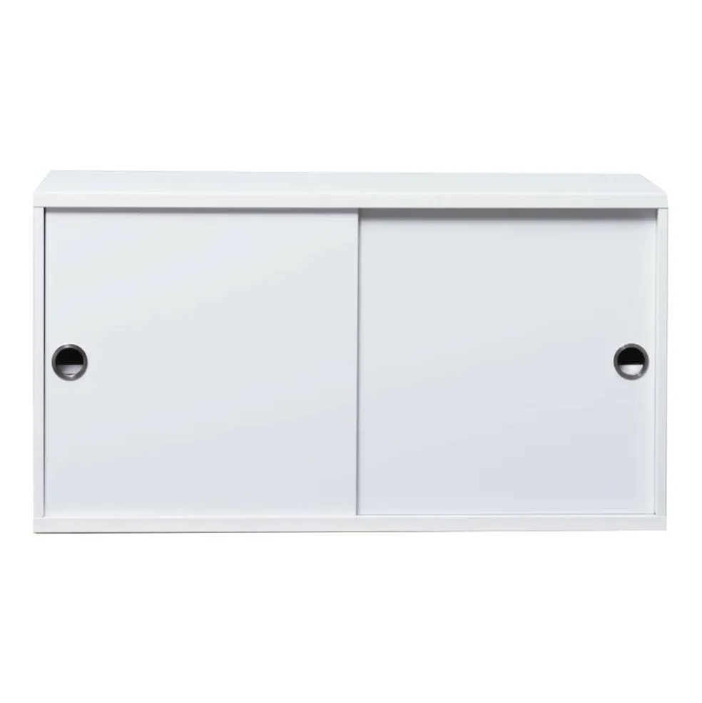 String System Hängeschrank mit Schiebetüren Tiefe 30cm