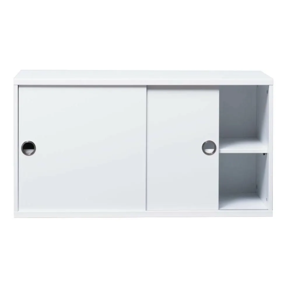 String System Hängeschrank mit Schiebetüren Tiefe 30cm