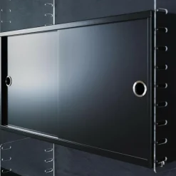 String System Hängeschrank mit Schiebetüren Tiefe 30cm