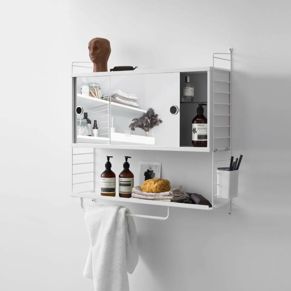 String System Regalboden niedrige Kante 78x20cm