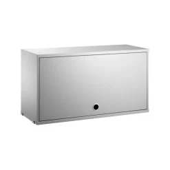 String System Schrankelement mit Klapptür 78x30cm