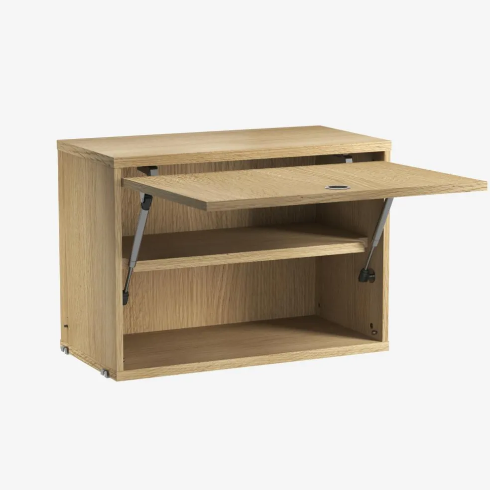 String System Schrankelement mit Klapptür 58x30cm