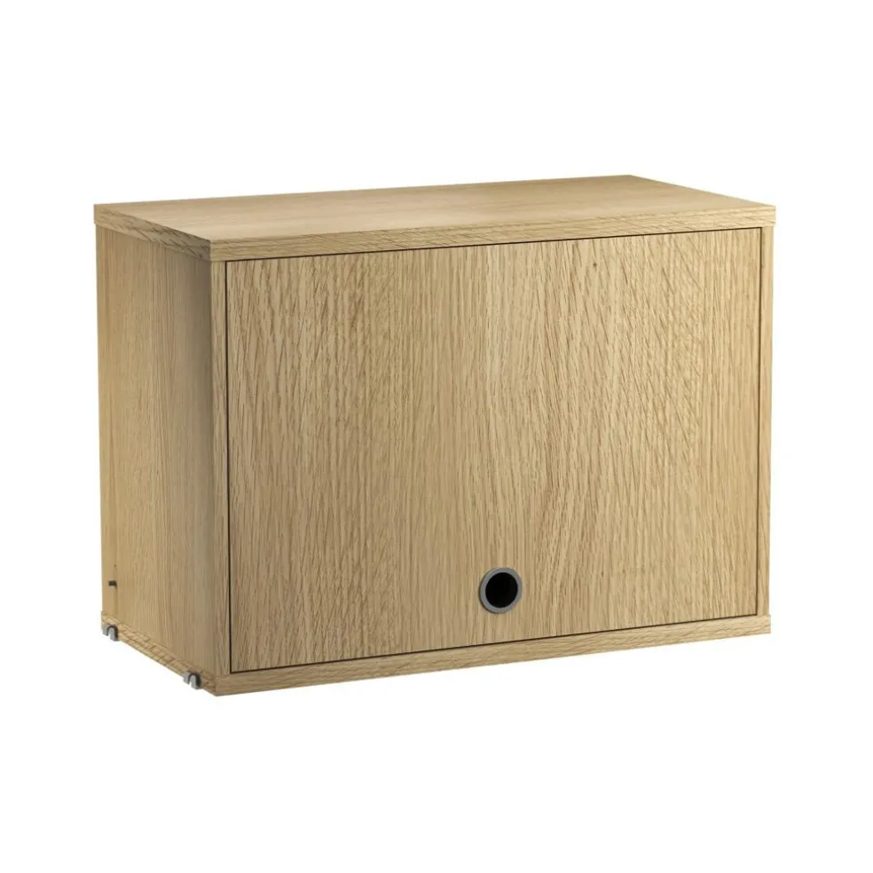 String System Schrankelement mit Klapptür 58x30cm