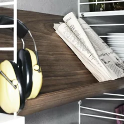 String System Zeitschriftenablage 58x30cm Holz