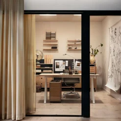 String Works Schreibtisch höhenverstellbar Eiche