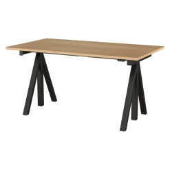 String Works Schreibtisch höhenverstellbar Eiche