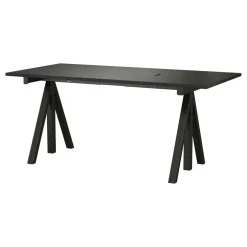 String Works Schreibtisch Gestell schwarz