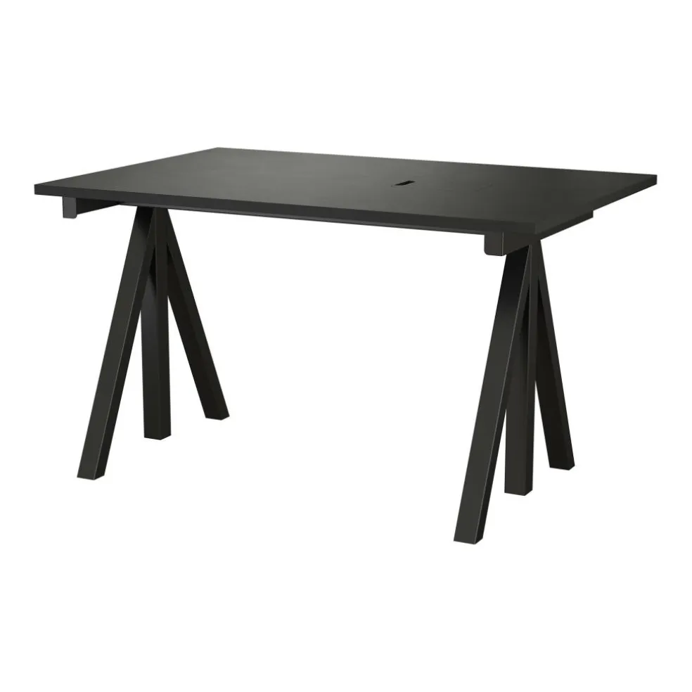 String Works Schreibtisch Gestell schwarz