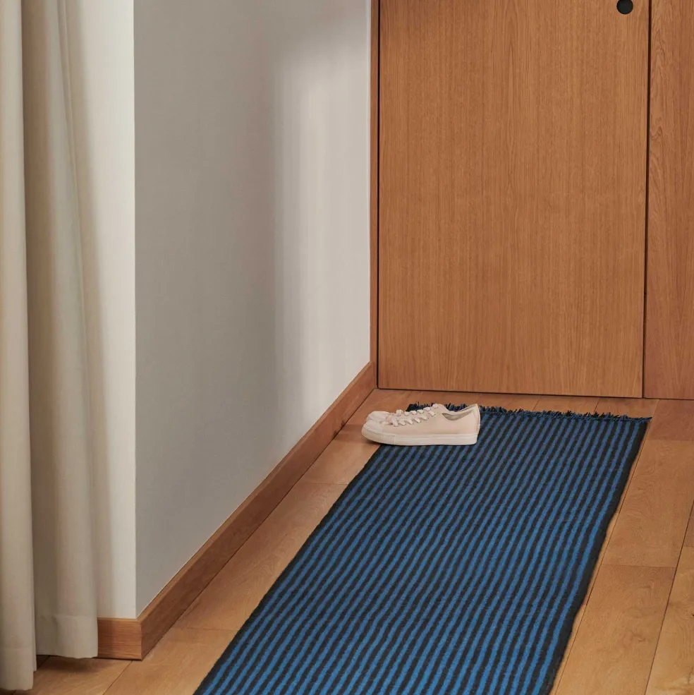 Stripes and Stripes Wool Teppichläufer 60x200cm