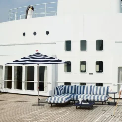 Stripesol Set Sonnenschirm + Ständer