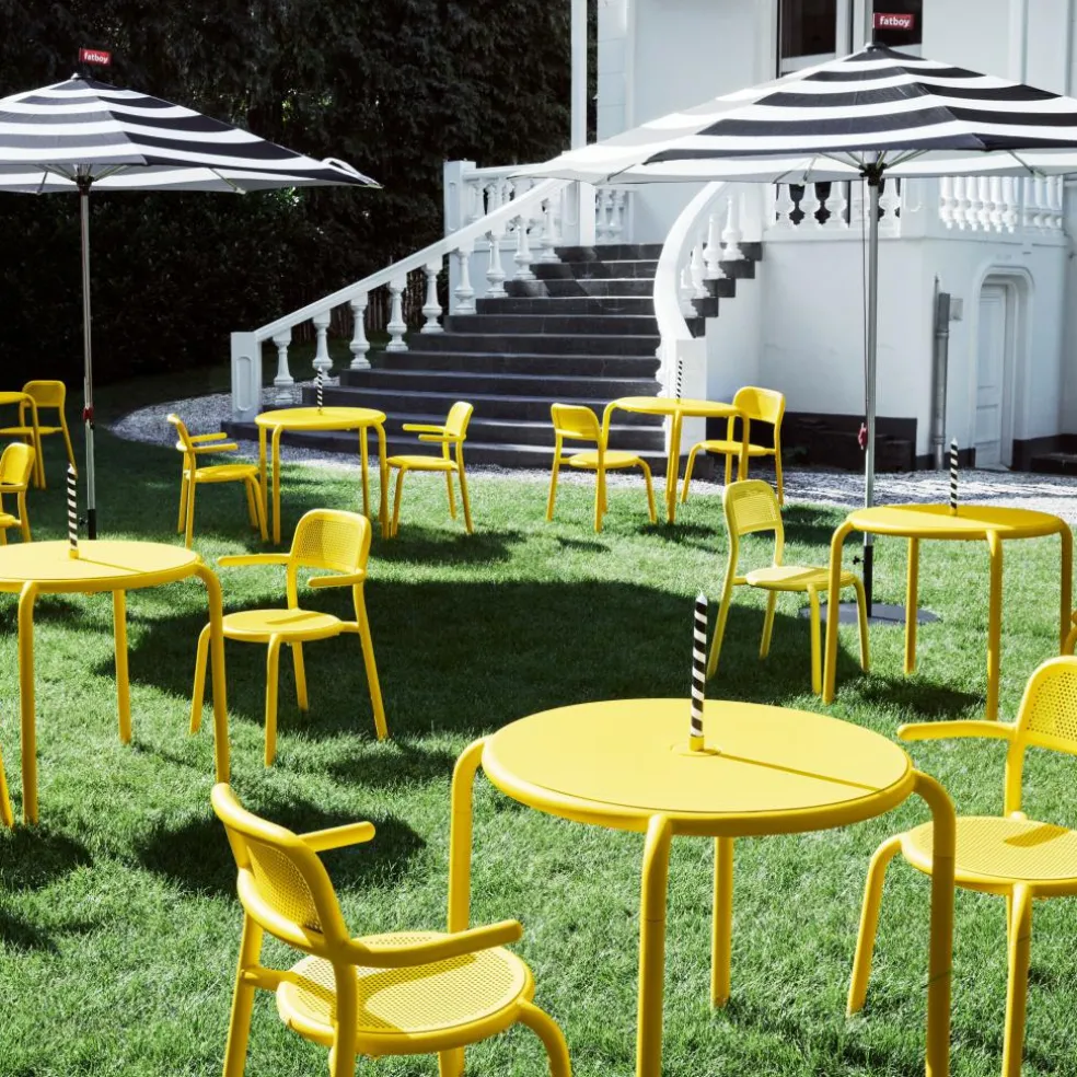 Stripesol Set Sonnenschirm + Ständer