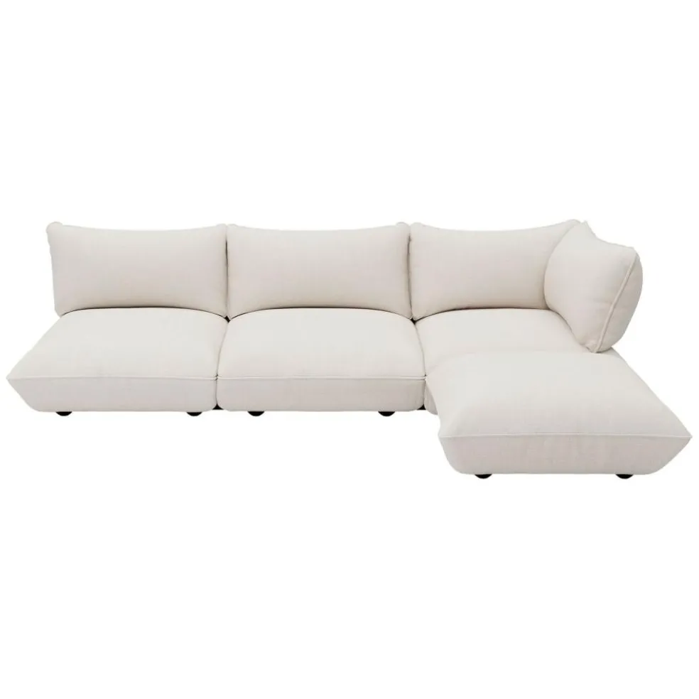 Sumo Ecksofa links/rechts Bouclé