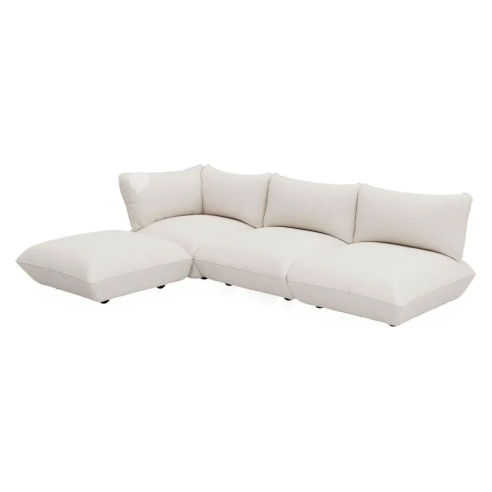 Sumo Ecksofa links/rechts Bouclé