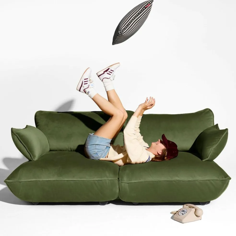 Sumo Medium Sofa Samt