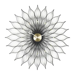 Sunflower Clock Nelson Wanduhr