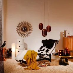 Sunflower Clock Nelson Wanduhr