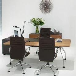 Sunflower Clock Nelson Wanduhr