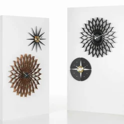Sunflower Clock Nelson Wanduhr
