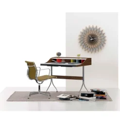 Sunflower Clock Nelson Wanduhr